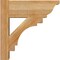 Ekena Millwork Merced Traditional Rough Sawn Outlooker, Western Red Cedar, 6"W x 14"D x 14"H OUT06X14X14MRC01RWR - alternate 4